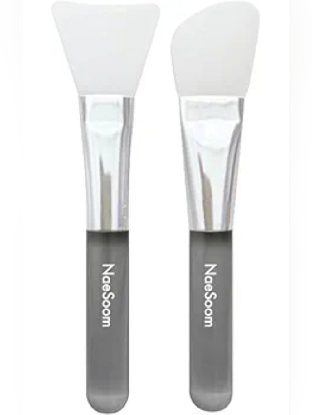 💄 Silicone Mask Brush Duo in Gray